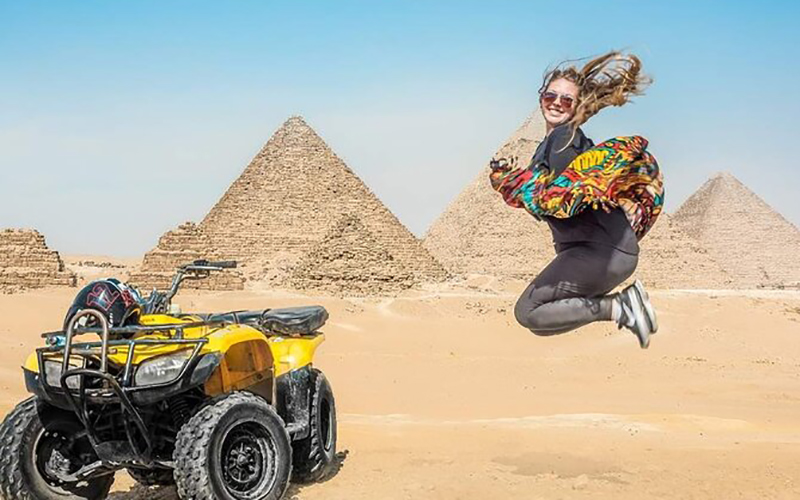 Quad Biking Egypt Tour At Giza Pyramids